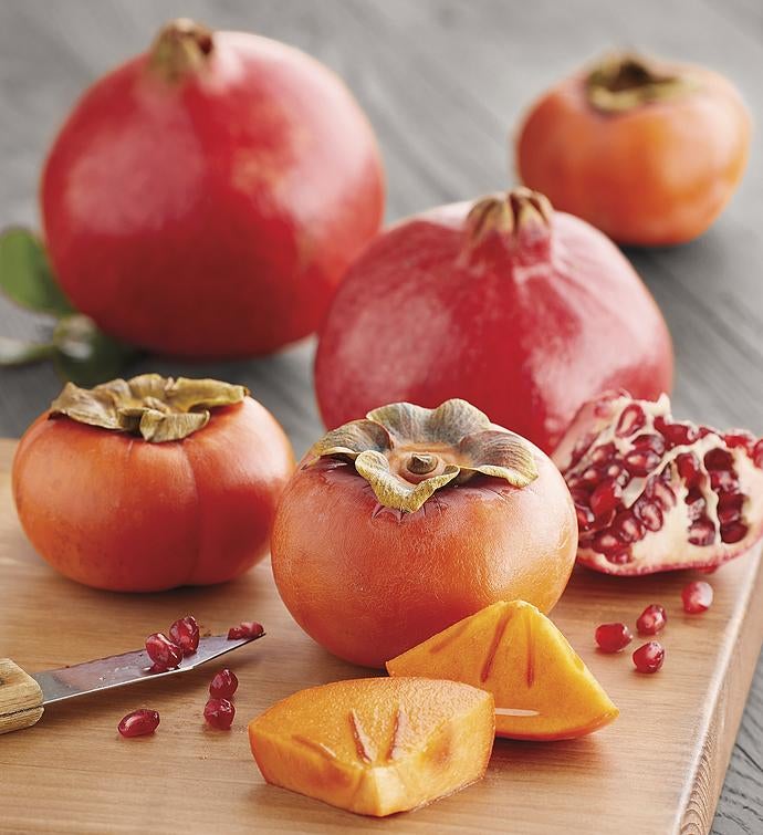 Pomegranates and Persimmons